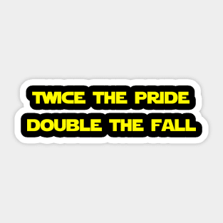 Twice the Pride Sticker